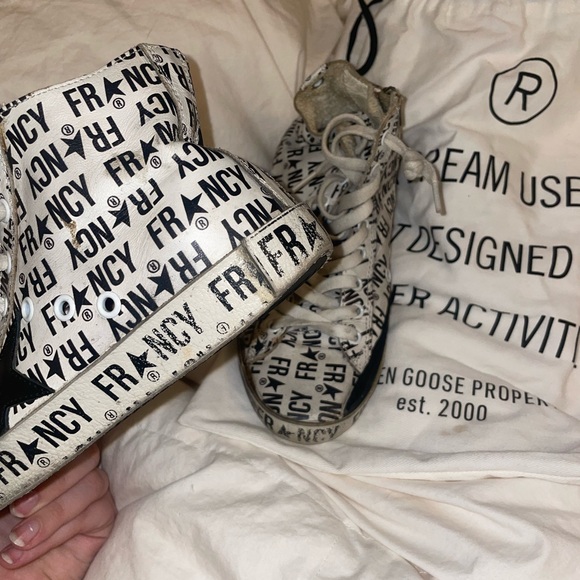 Golden goose Francy special edition high top sneakers - Picture 2 of 14